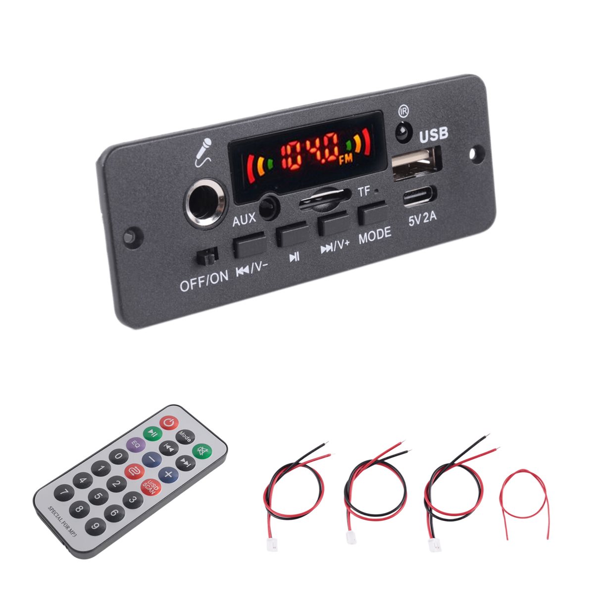 Audio Music To Mp3 - New Bluetooth-Compatible Audio Decoder Board Amplifier