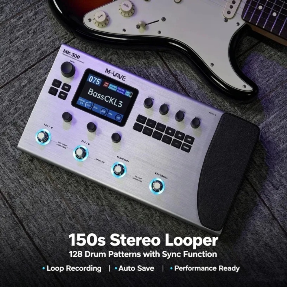 Audio Interface Usb - M-VAVE MK-300 Wireless Guitar Amp Modeler