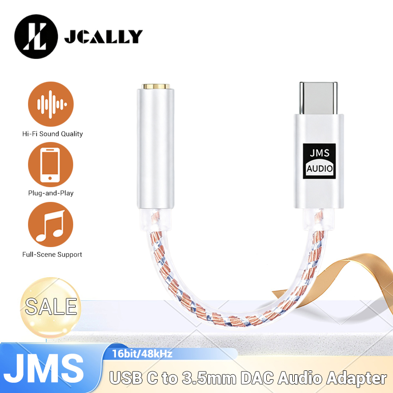 Audio Music Converter To Mp3 - JCALLY JMS USB C to 3.5mm