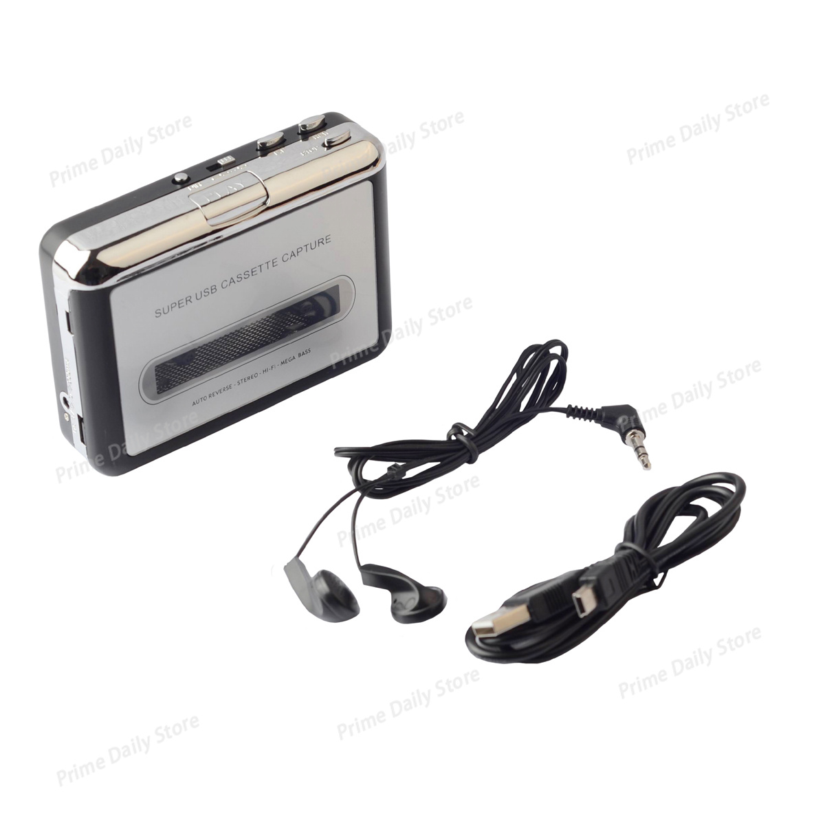 Audio Music Converter To Mp3 - USB Cassette Capture Radio Player Portable
