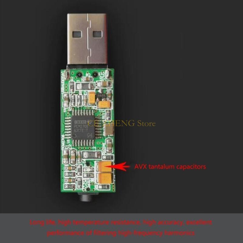 Headphone Amplifier Dac - E56B Professional USB Sound Card Adapter