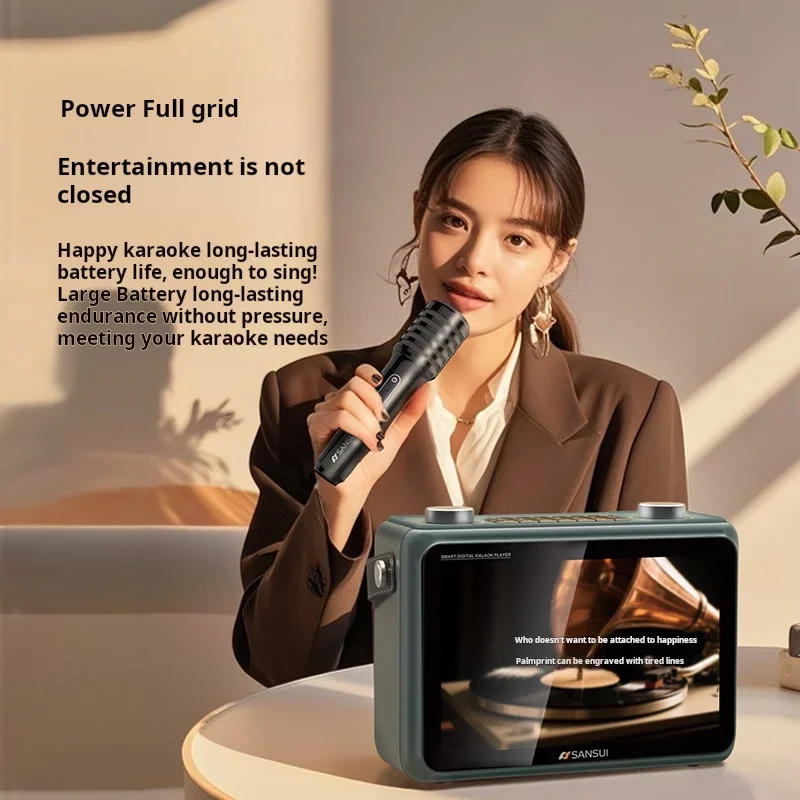 SANSUI K115 LED Screen 10.1-in - огляд і ціна Audio Music Lyrics