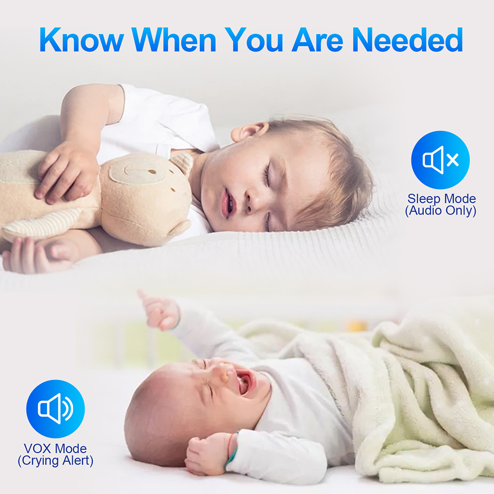 7'' Video Baby Monitor With 4X - огляд і ціна Zoom Audio Music