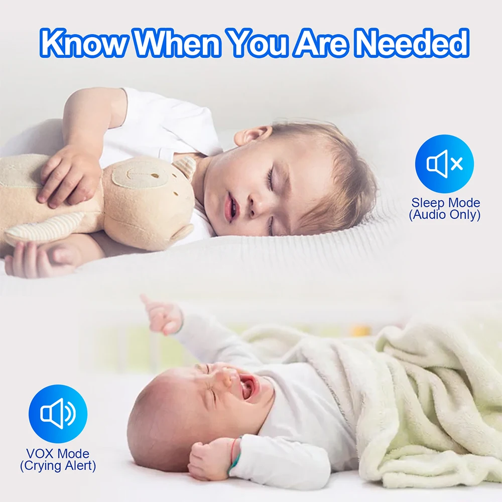 7.0'' Video Baby Monitor 720P  - огляд і ціна Zoom Audio Music