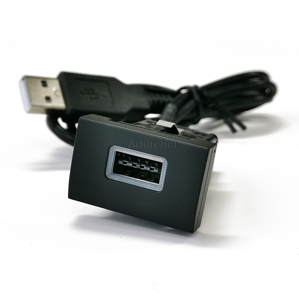 1PC Car USB Input Adapter Sock - огляд і ціна Audio Interface Usb
