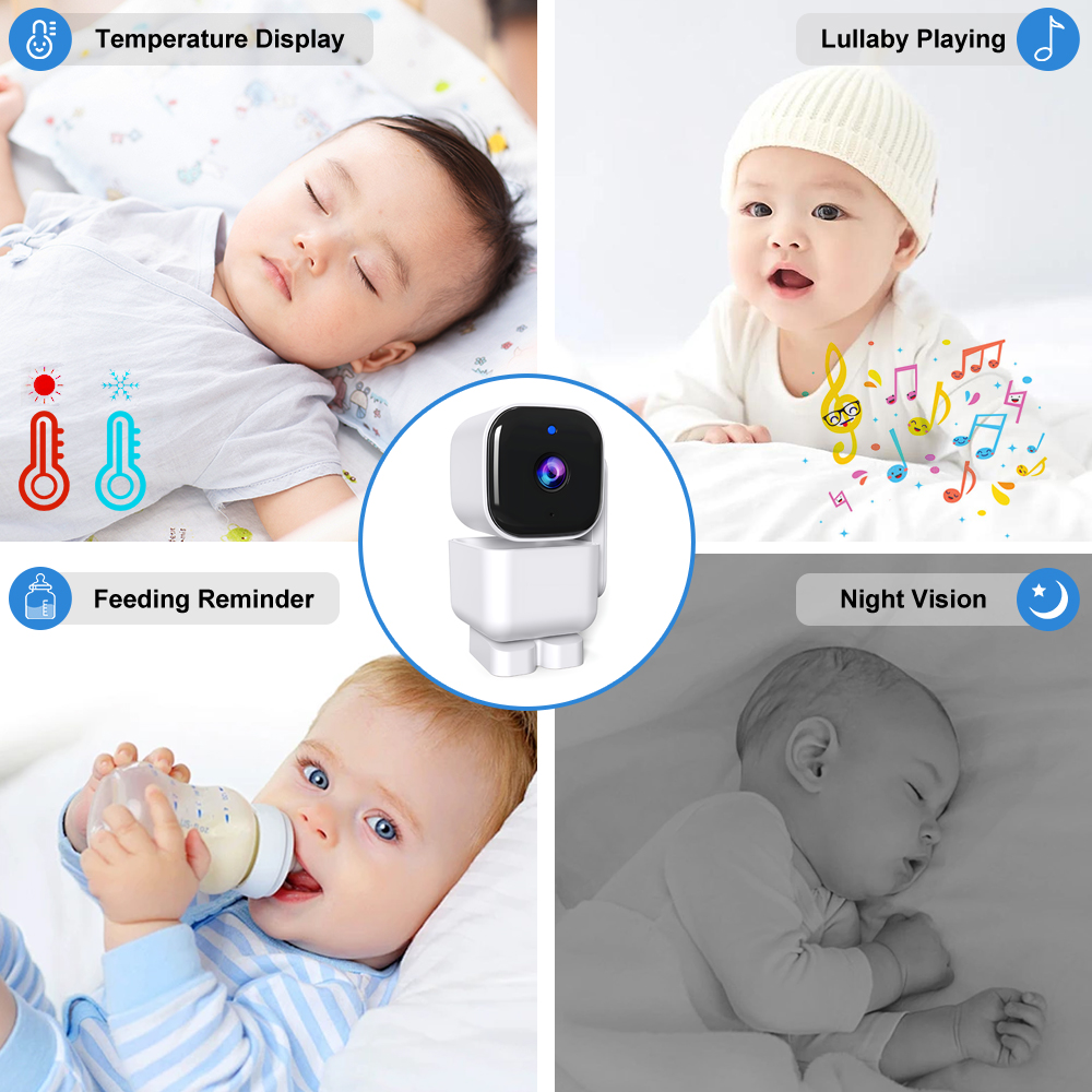5'' Baby Monitor Two Way Audio - огляд і ціна Zoom Audio Music
