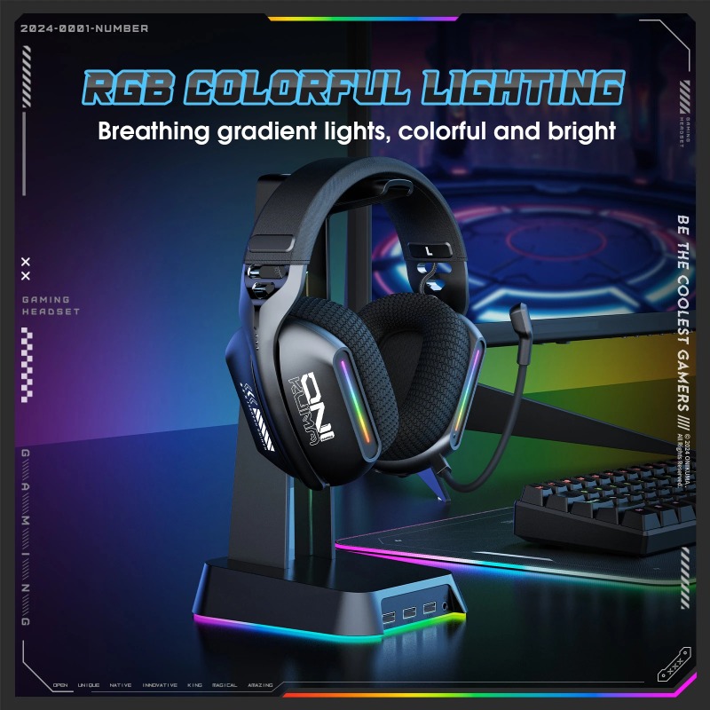 ONIKUMA GT808 Wireless Gaming  - огляд і ціна Contact Pickup Mic