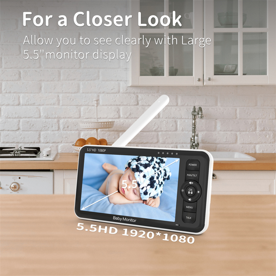 Babystar 5.5' Baby Monitor, Pa - огляд і ціна Zoom Audio Music