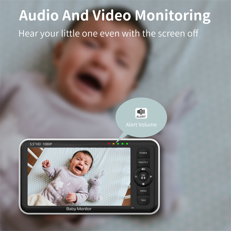 Babystar 5.5' Baby Monitor, Pa - огляд і ціна Zoom Audio Music