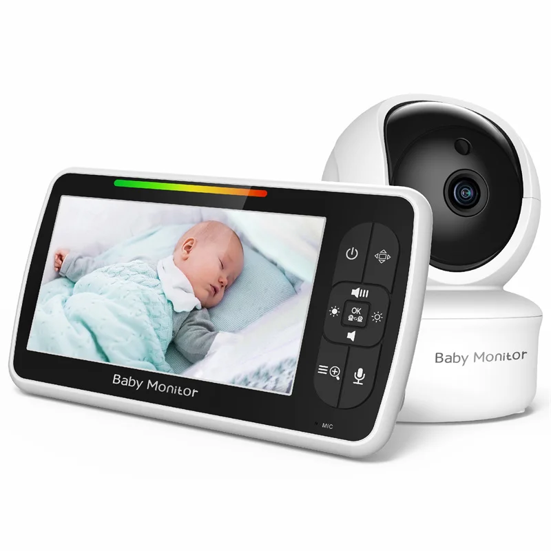5inch Video Baby Monitor with  - огляд і ціна Zoom Audio Music