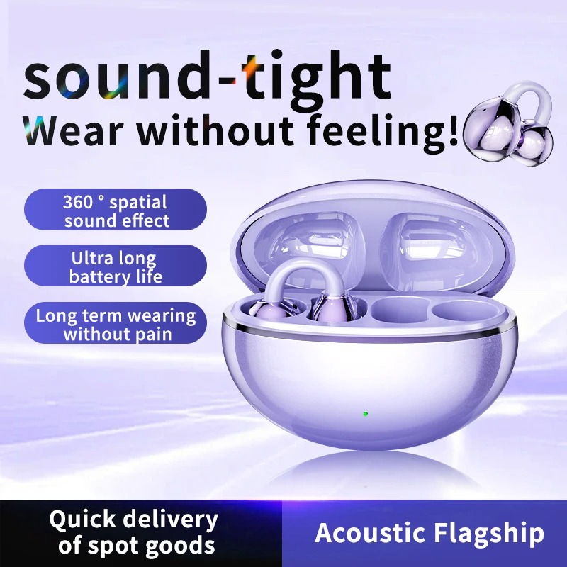 Open Ear Headphones Bluetooth  - огляд і ціна Contact Pickup Mic