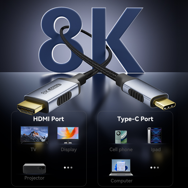 8k@60Hz 8k Type-C to HDTV ADAP - огляд і ціна Contact Pickup Mic