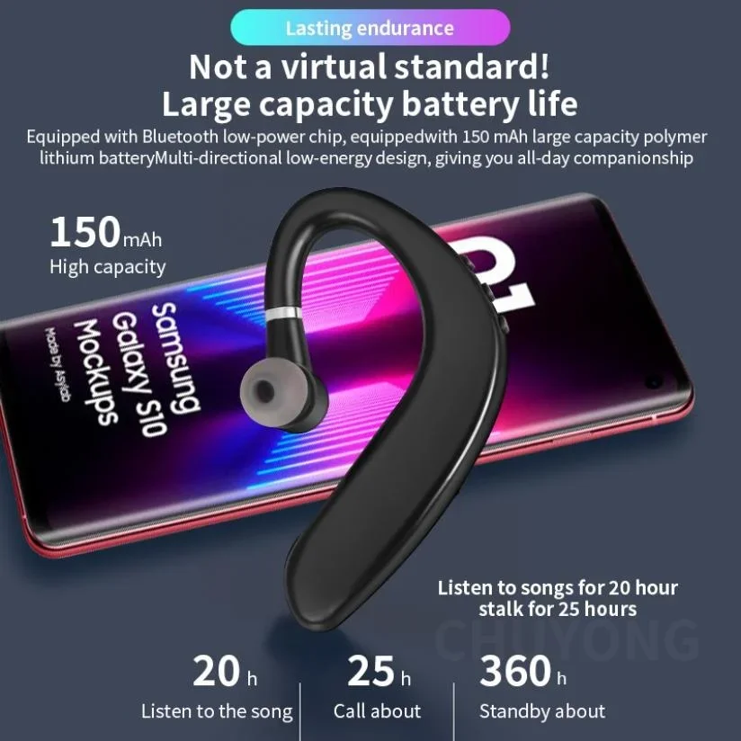 New Wireless Bluetooth Earphon - огляд і ціна Contact Pickup Mic