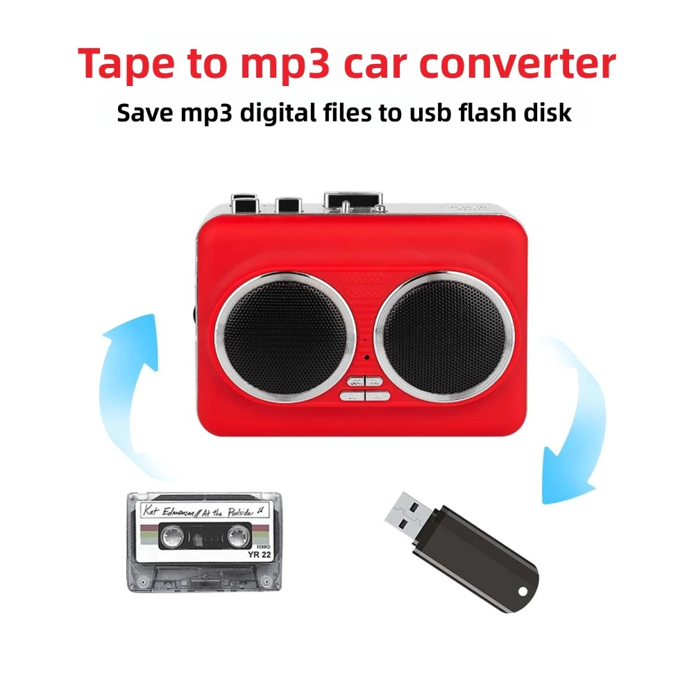 USB Cassette Player Music Audi - огляд і ціна Audio Music Converter To Mp3