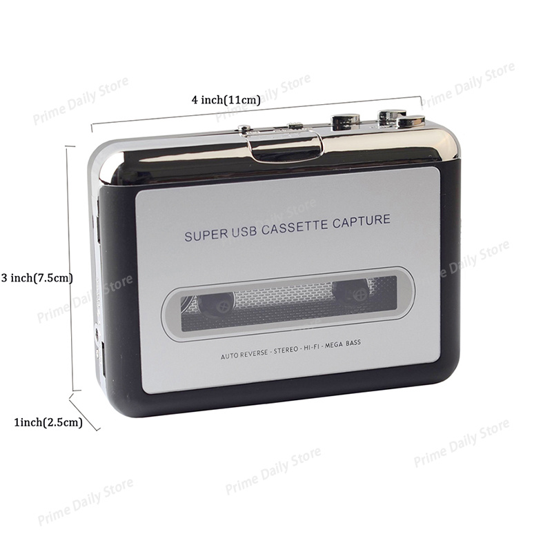 USB Cassette Capture Radio Pla - огляд і ціна Audio Music Converter To Mp3
