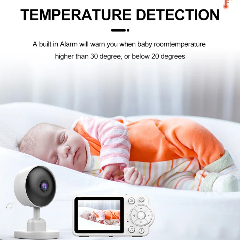 2.8 Inch Video Baby Monitor Di - огляд і ціна Zoom Audio Music