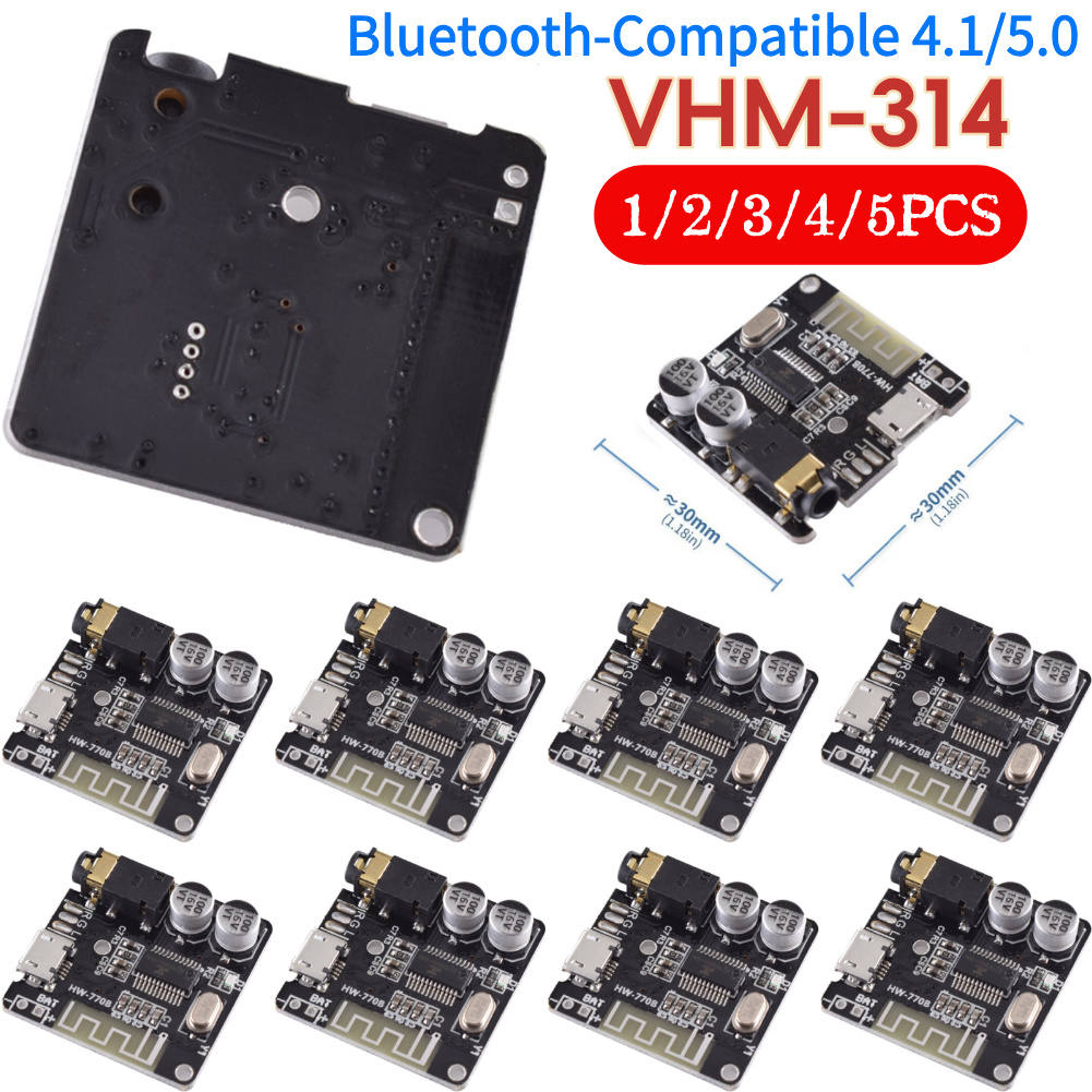 1-5PCS 3.7-5V VHM-314 Bluetoot - огляд і ціна Audio Music Converter To Mp3