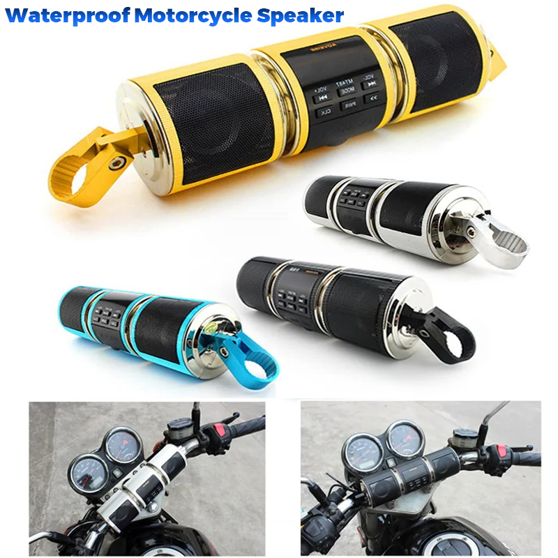 Motorcycle Audio FM Radio AUX  - огляд і ціна Audio Music To Mp3