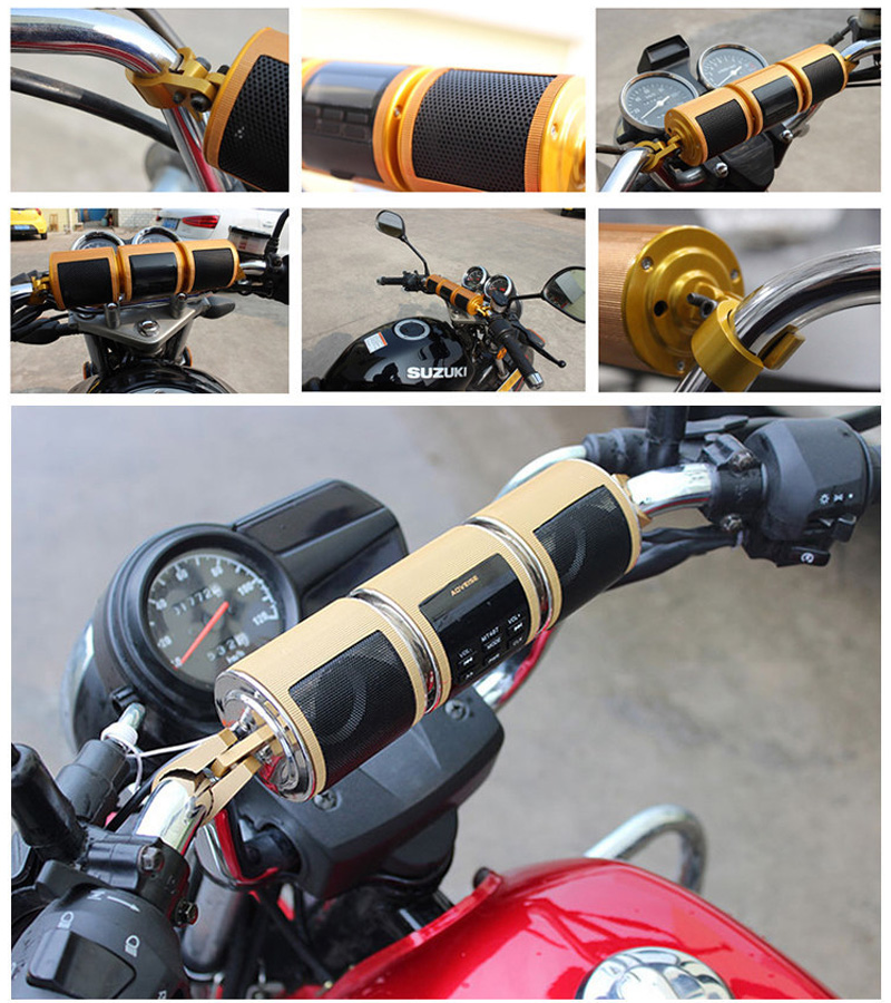 Motorcycle Audio FM Radio AUX  - огляд і ціна Audio Music To Mp3