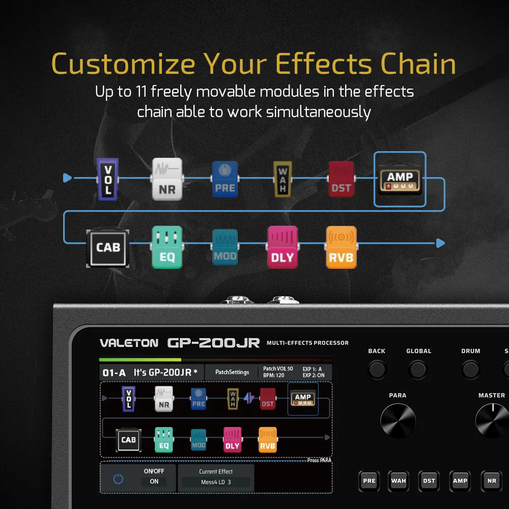 VALETON GP-200JR Guitar Bass A - огляд і ціна Audio Interface Usb