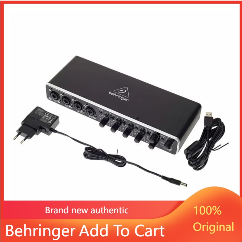 2026 Behringer UMC404HD Sound  - огляд і ціна Audio Interface Usb