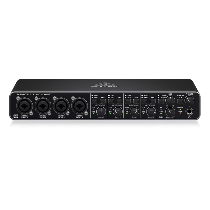2026 Behringer UMC404HD Sound  - огляд і ціна Audio Interface Usb