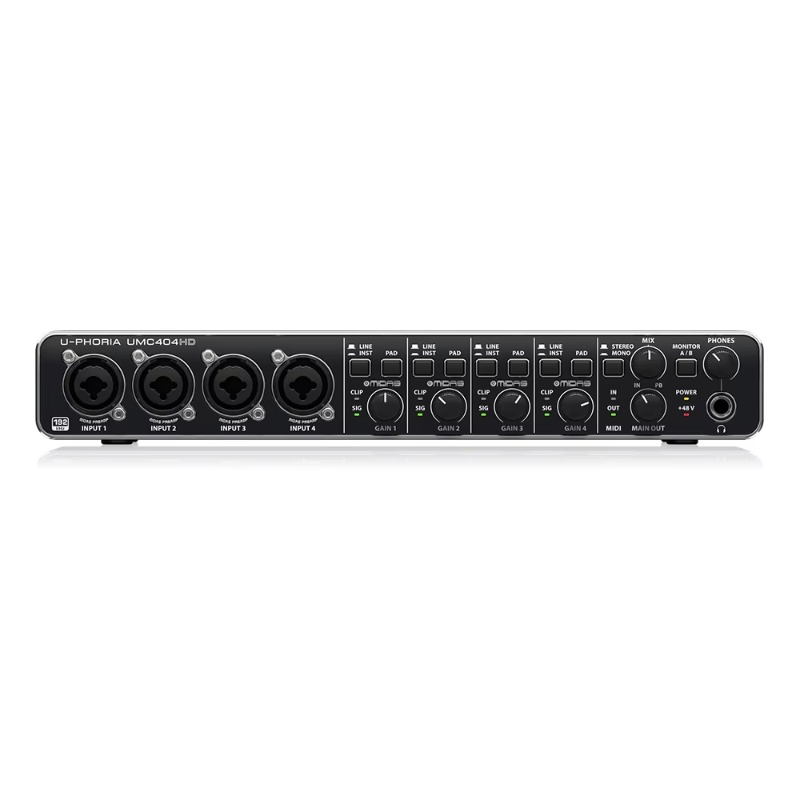 2026 Behringer UMC404HD Sound  - огляд і ціна Audio Interface Usb