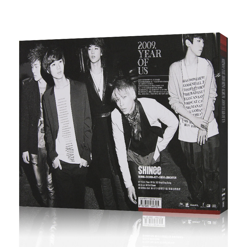 SHINEE 2009 YEAR OF US Today I - огляд і ціна Audio Music Lyrics