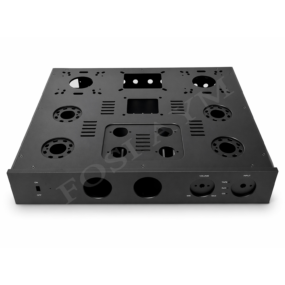 FOSI AYM 415x330x70mm Full Alu - огляд і ціна Headphone Amplifier Dac