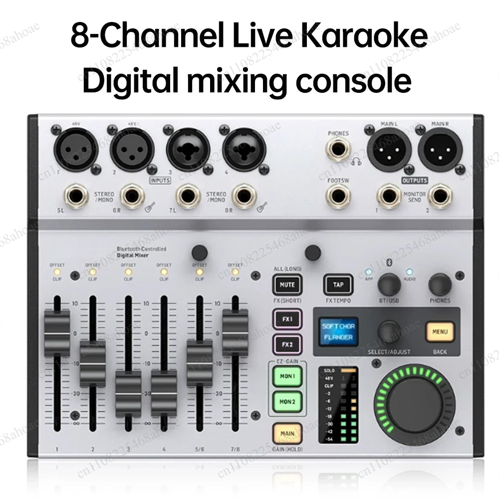 8‑Channel Portable Digital Aud - огляд і ціна Audio Interface Usb
