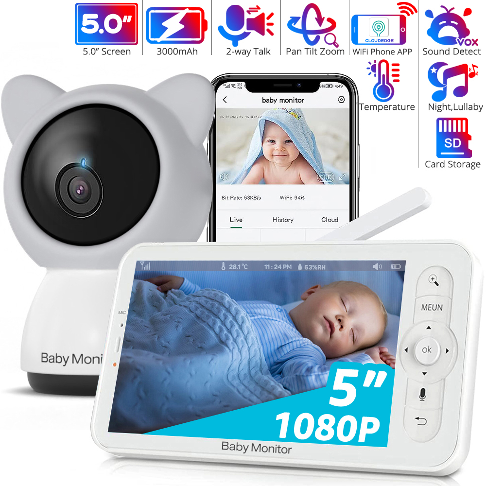 HD WiFi Baby Monitor with APP, - огляд і ціна Zoom Audio Music