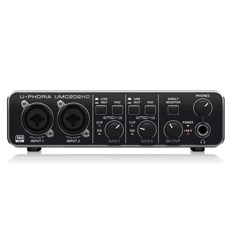 2026 Behringer U-Phoria UMC202 - огляд і ціна Audio Interface Usb