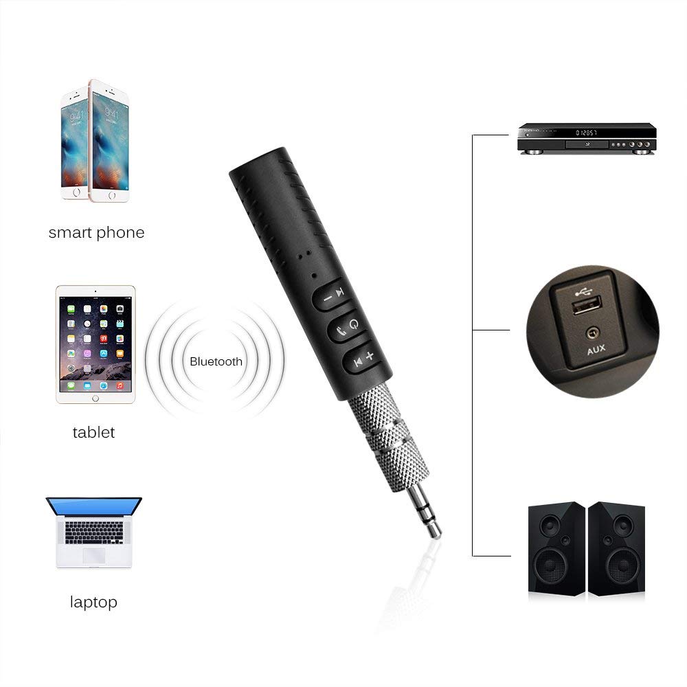 3.5mm Jack Wireless Bluetooth  - огляд і ціна Audio Music To Mp3