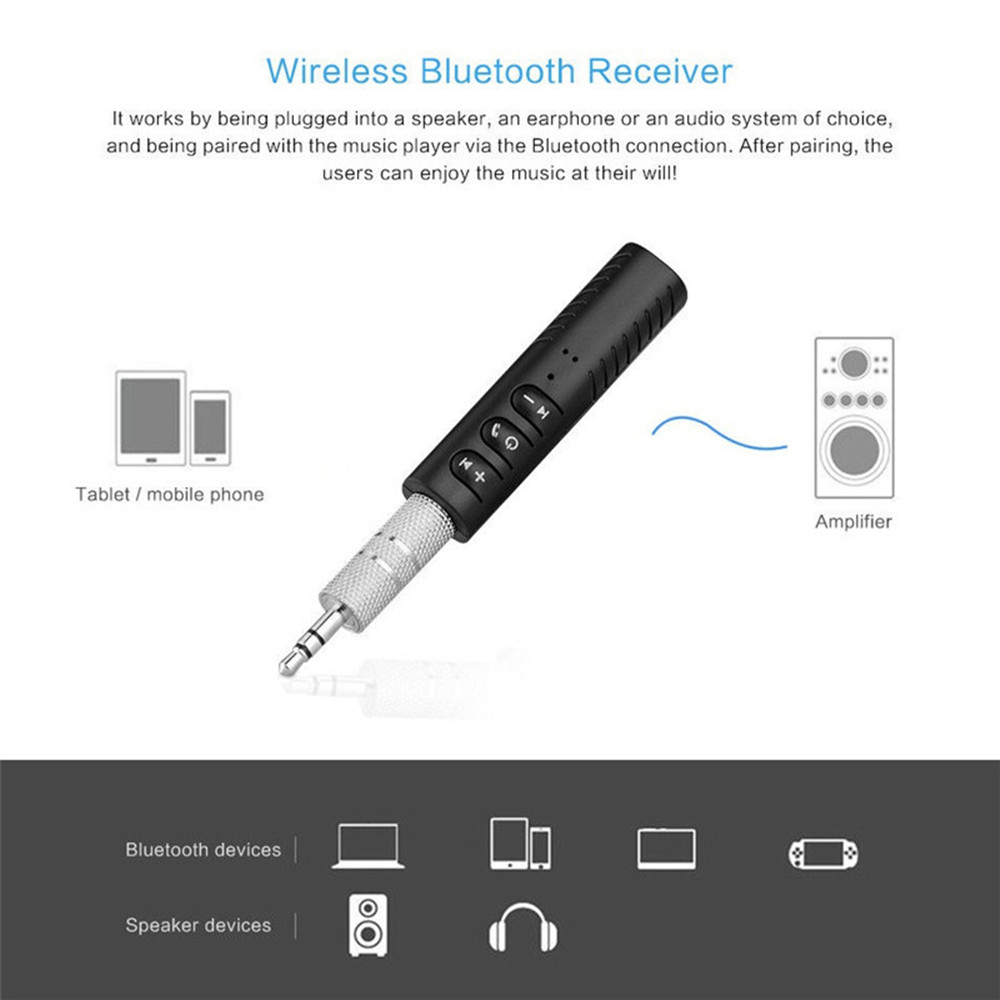 3.5mm Jack Wireless Bluetooth  - огляд і ціна Audio Music To Mp3